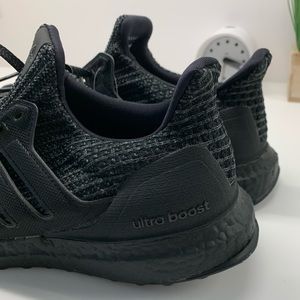 Adidas Ultra Boost 4.0 Triple Black Running Shoes